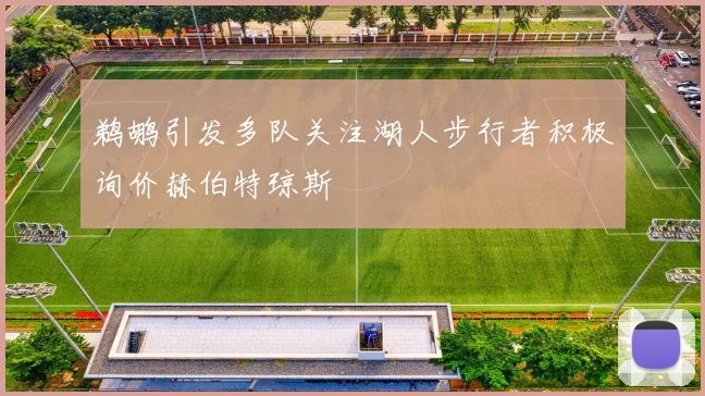 鹈鹕引发多队关注湖人步行者积极询价赫伯特琼斯